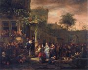 Jan Steen The Village Wedding painting